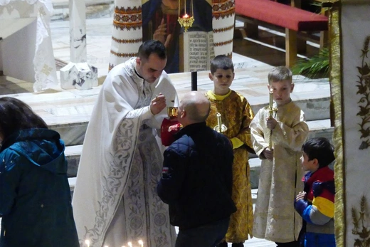 Greckokatolicka liturgia paschalna w Bielsku-Białej-Leszczynach 2023