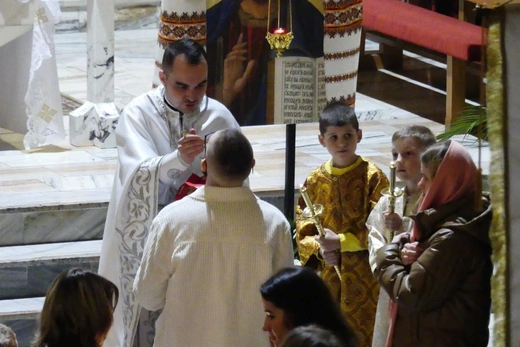 Greckokatolicka liturgia paschalna w Bielsku-Białej-Leszczynach 2023