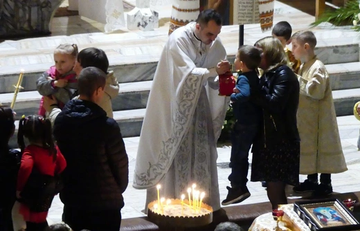 Greckokatolicka liturgia paschalna w Bielsku-Białej-Leszczynach 2023