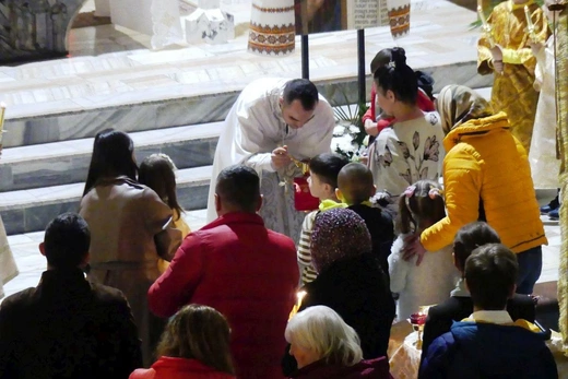 Greckokatolicka liturgia paschalna w Bielsku-Białej-Leszczynach 2023