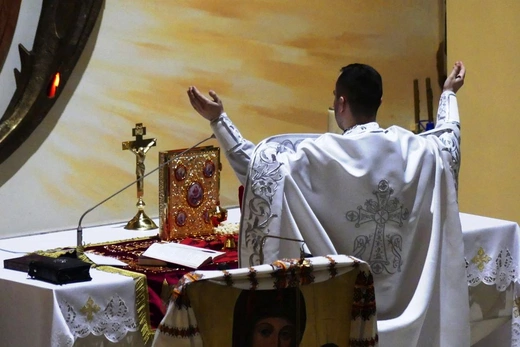 Greckokatolicka liturgia paschalna w Bielsku-Białej-Leszczynach 2023