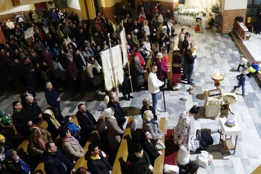 Greckokatolicka liturgia paschalna w Bielsku-Białej-Leszczynach 2023
