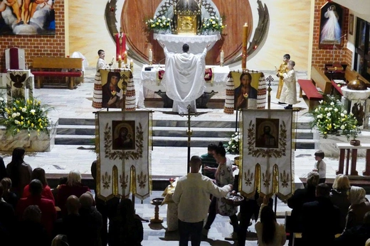Greckokatolicka liturgia paschalna w Bielsku-Białej-Leszczynach 2023