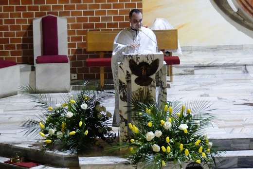 Greckokatolicka liturgia paschalna w Bielsku-Białej-Leszczynach 2023
