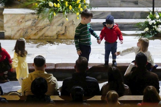 Greckokatolicka liturgia paschalna w Bielsku-Białej-Leszczynach 2023