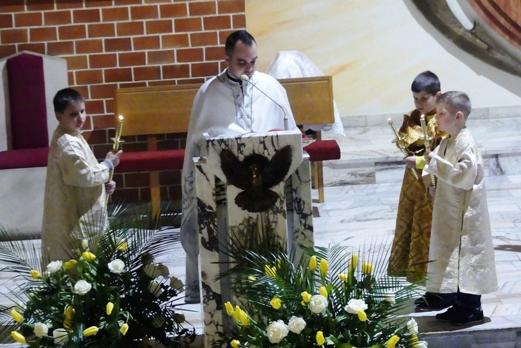 Greckokatolicka liturgia paschalna w Bielsku-Białej-Leszczynach 2023