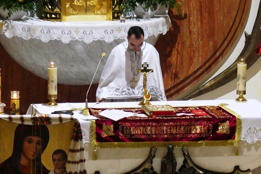 Greckokatolicka liturgia paschalna w Bielsku-Białej-Leszczynach 2023
