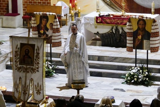 Greckokatolicka liturgia paschalna w Bielsku-Białej-Leszczynach 2023