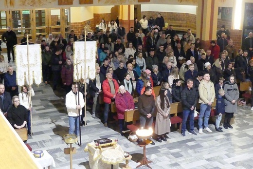 Greckokatolicka liturgia paschalna w Bielsku-Białej-Leszczynach 2023