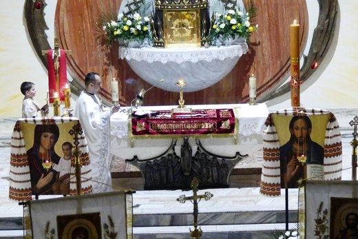 Greckokatolicka liturgia paschalna w Bielsku-Białej-Leszczynach 2023