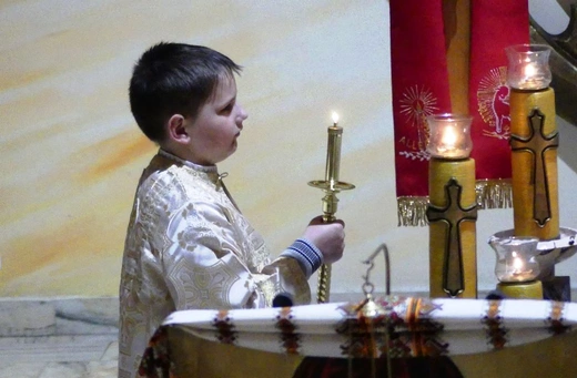 Greckokatolicka liturgia paschalna w Bielsku-Białej-Leszczynach 2023