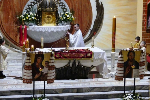 Greckokatolicka liturgia paschalna w Bielsku-Białej-Leszczynach 2023
