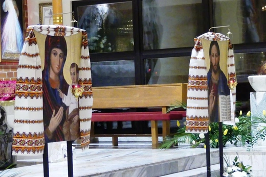 Greckokatolicka liturgia paschalna w Bielsku-Białej-Leszczynach 2023