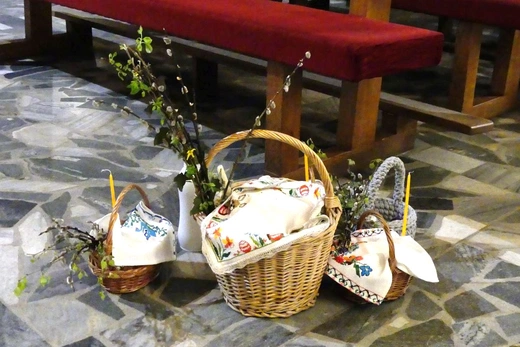 Greckokatolicka liturgia paschalna w Bielsku-Białej-Leszczynach 2023