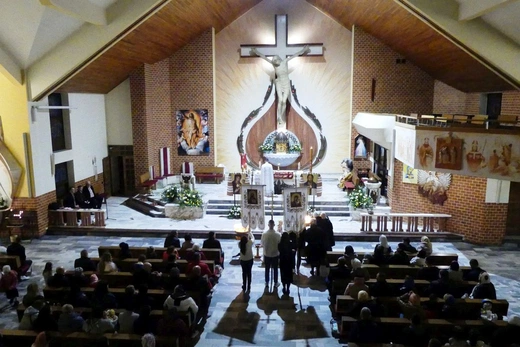 Greckokatolicka liturgia paschalna w Bielsku-Białej-Leszczynach 2023