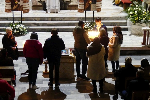 Greckokatolicka liturgia paschalna w Bielsku-Białej-Leszczynach 2023