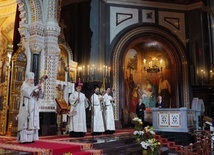 Putin podczas liturgii