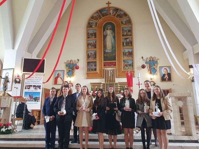 Bierzmowanie w Podłopieniu