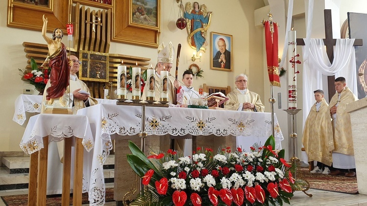 Bierzmowanie w Podłopieniu