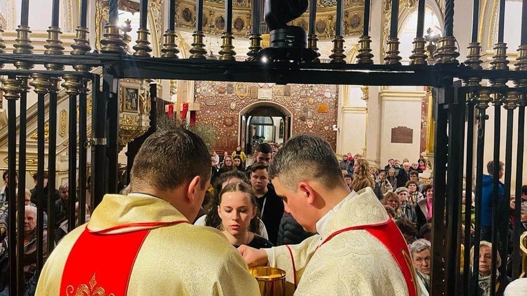 Pielgrzymka maturzystów z Limanowej na Jasną Górę