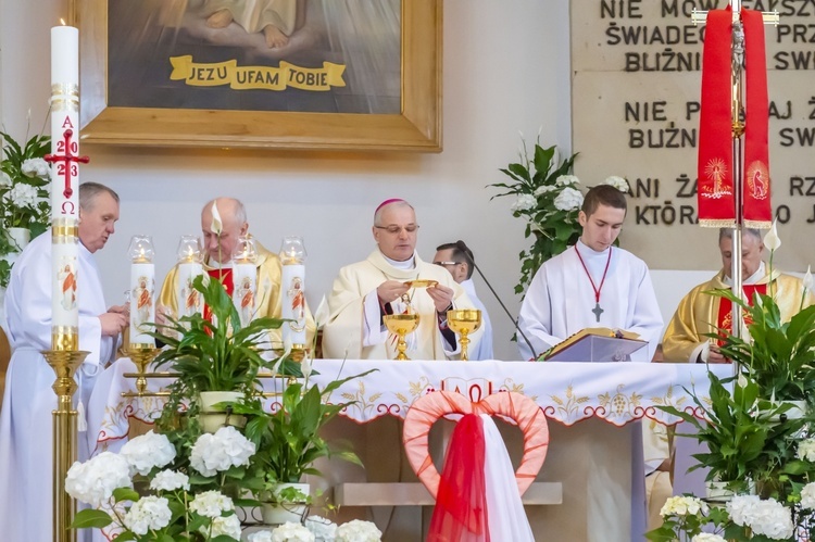 Msza św. odpustowa w parafii Miłosierdzia Bożego w Kudowie-Zdroju
