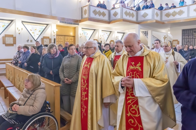 Msza św. odpustowa w parafii Miłosierdzia Bożego w Kudowie-Zdroju