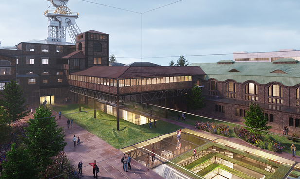 Katowice. Na terenach po kopalni Wieczorek powstanie „Dzielnica Nowych Technologii - Katowicki HUB Gamingowo-Technologicznym” 