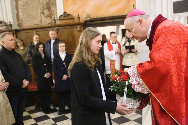 Bierzmowanie u św. Mateusza 