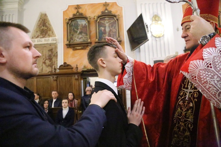Bierzmowanie u św. Mateusza 