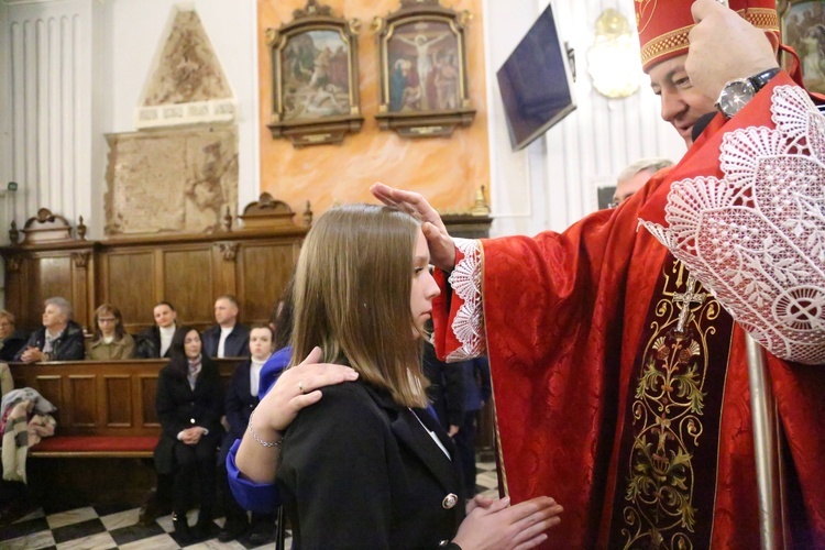 Bierzmowanie u św. Mateusza 
