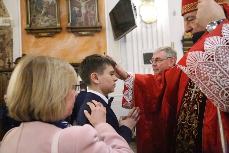 Bierzmowanie u św. Mateusza 