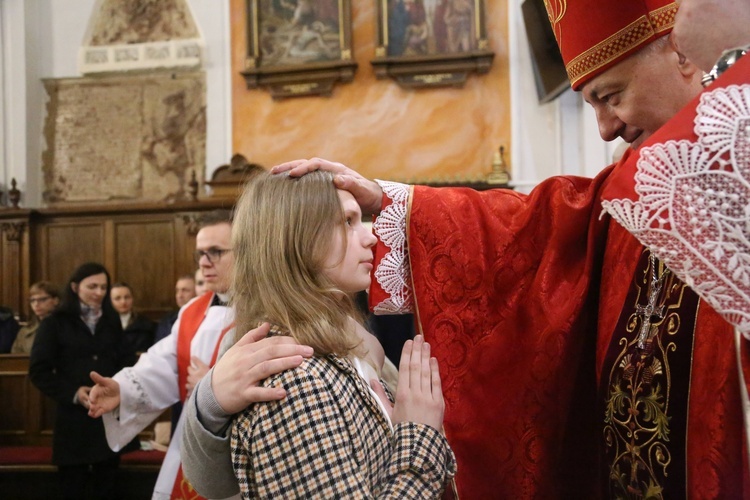 Bierzmowanie u św. Mateusza 