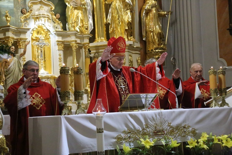 Bierzmowanie u św. Mateusza 