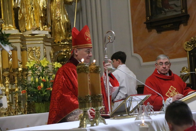 Bierzmowanie u św. Mateusza 