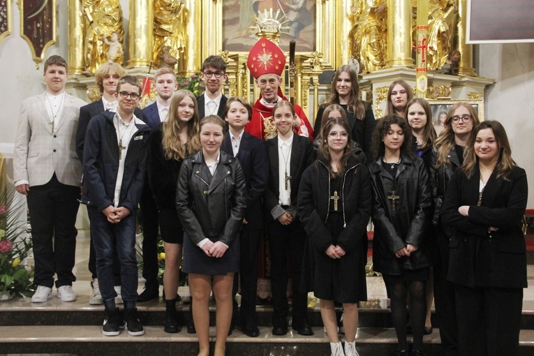 Bierzmowanie u św. Mikołaja w Bochni