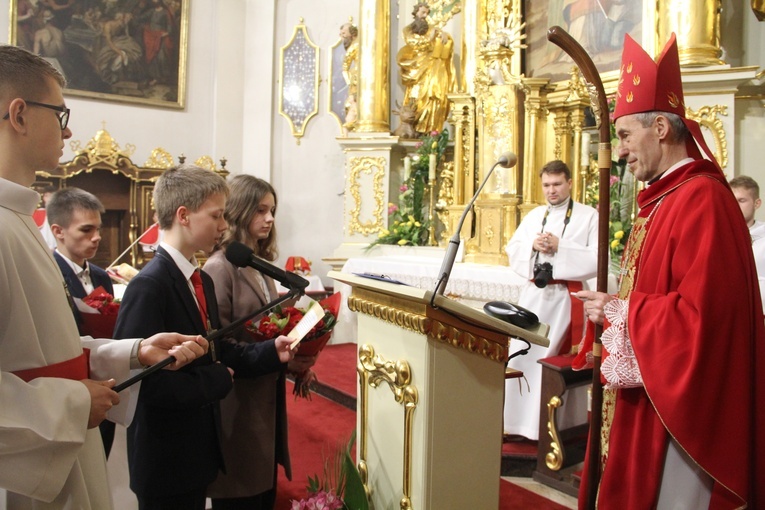 Bierzmowanie u św. Mikołaja w Bochni