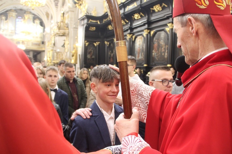 Bierzmowanie u św. Mikołaja w Bochni