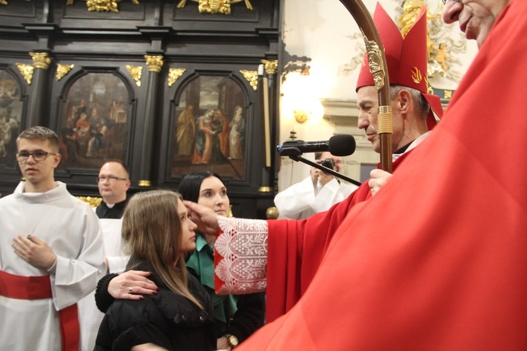 Bierzmowanie u św. Mikołaja w Bochni