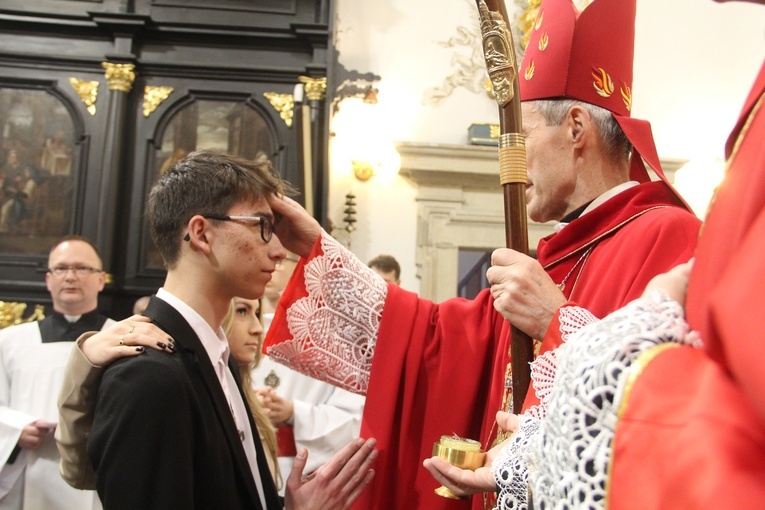 Bierzmowanie u św. Mikołaja w Bochni