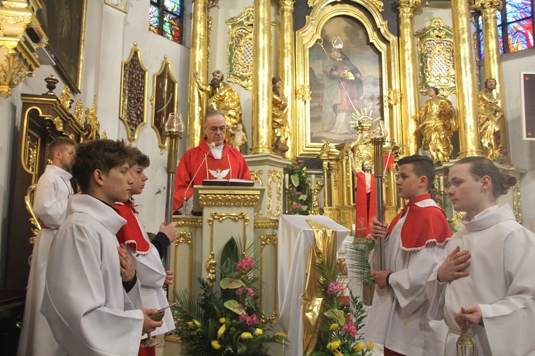 Bierzmowanie u św. Mikołaja w Bochni