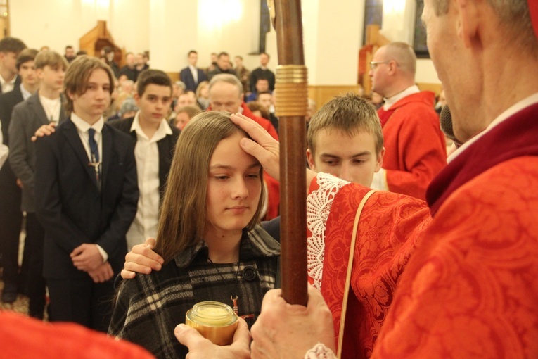 Bierzmowanie u św. Jana w Bochni