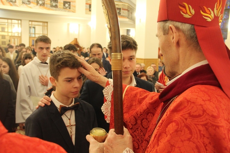 Bierzmowanie u św. Jana w Bochni