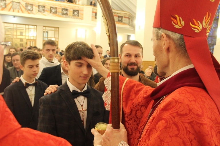 Bierzmowanie u św. Jana w Bochni