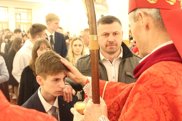 Bierzmowanie u św. Jana w Bochni