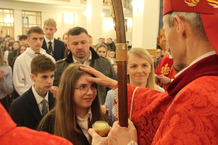 Bierzmowanie u św. Jana w Bochni