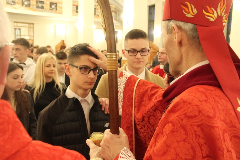 Bierzmowanie u św. Jana w Bochni