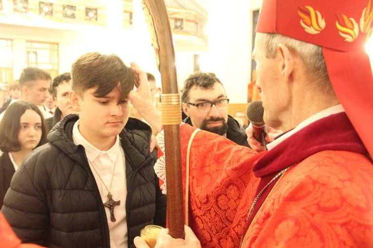 Bierzmowanie u św. Jana w Bochni