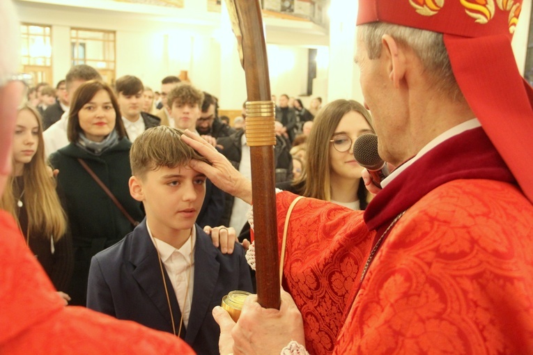 Bierzmowanie u św. Jana w Bochni