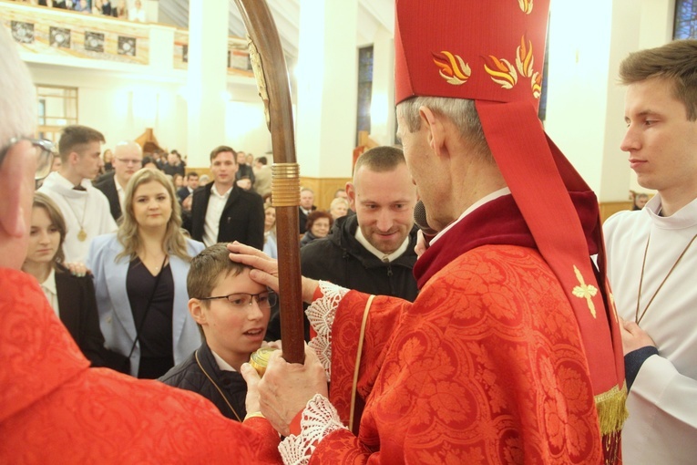 Bierzmowanie u św. Jana w Bochni