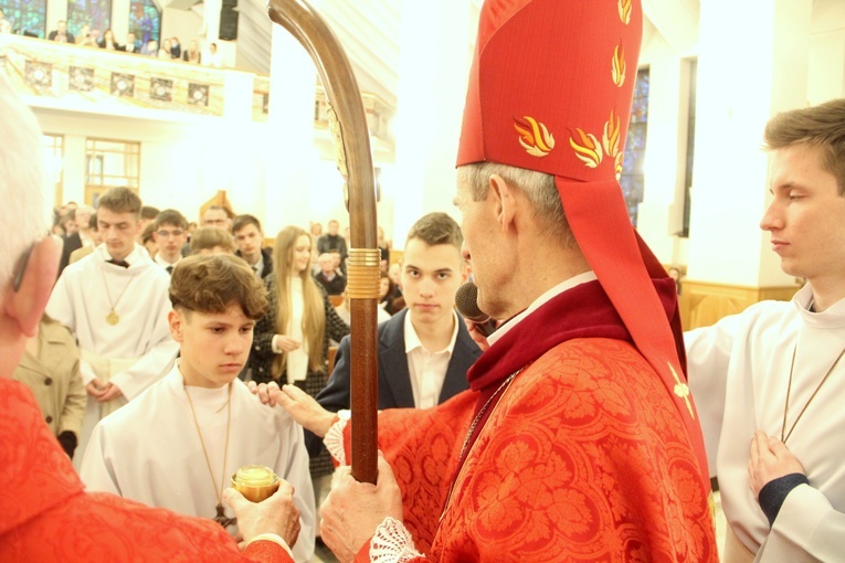 Bierzmowanie u św. Jana w Bochni